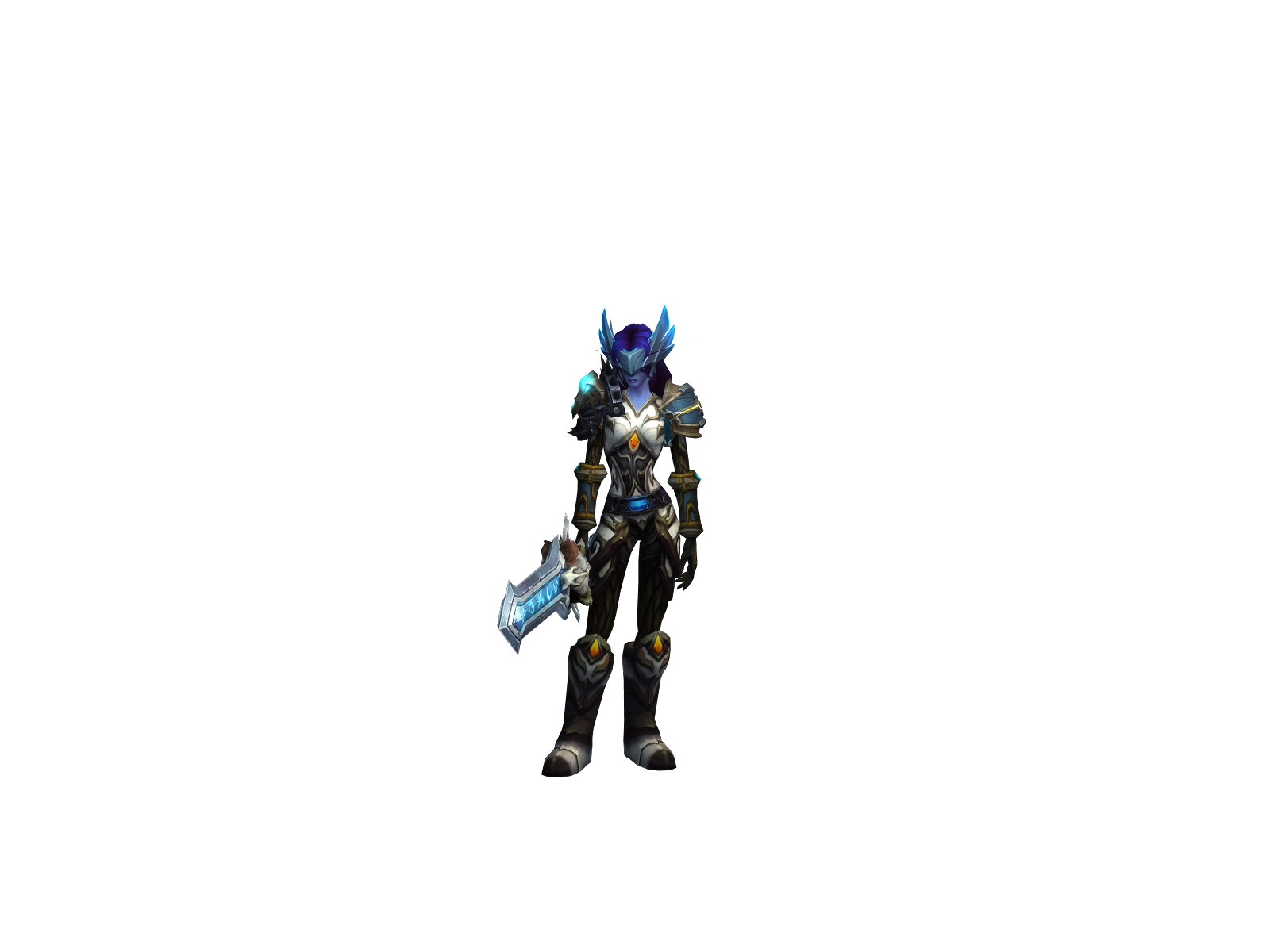 Éphémère 3D character render