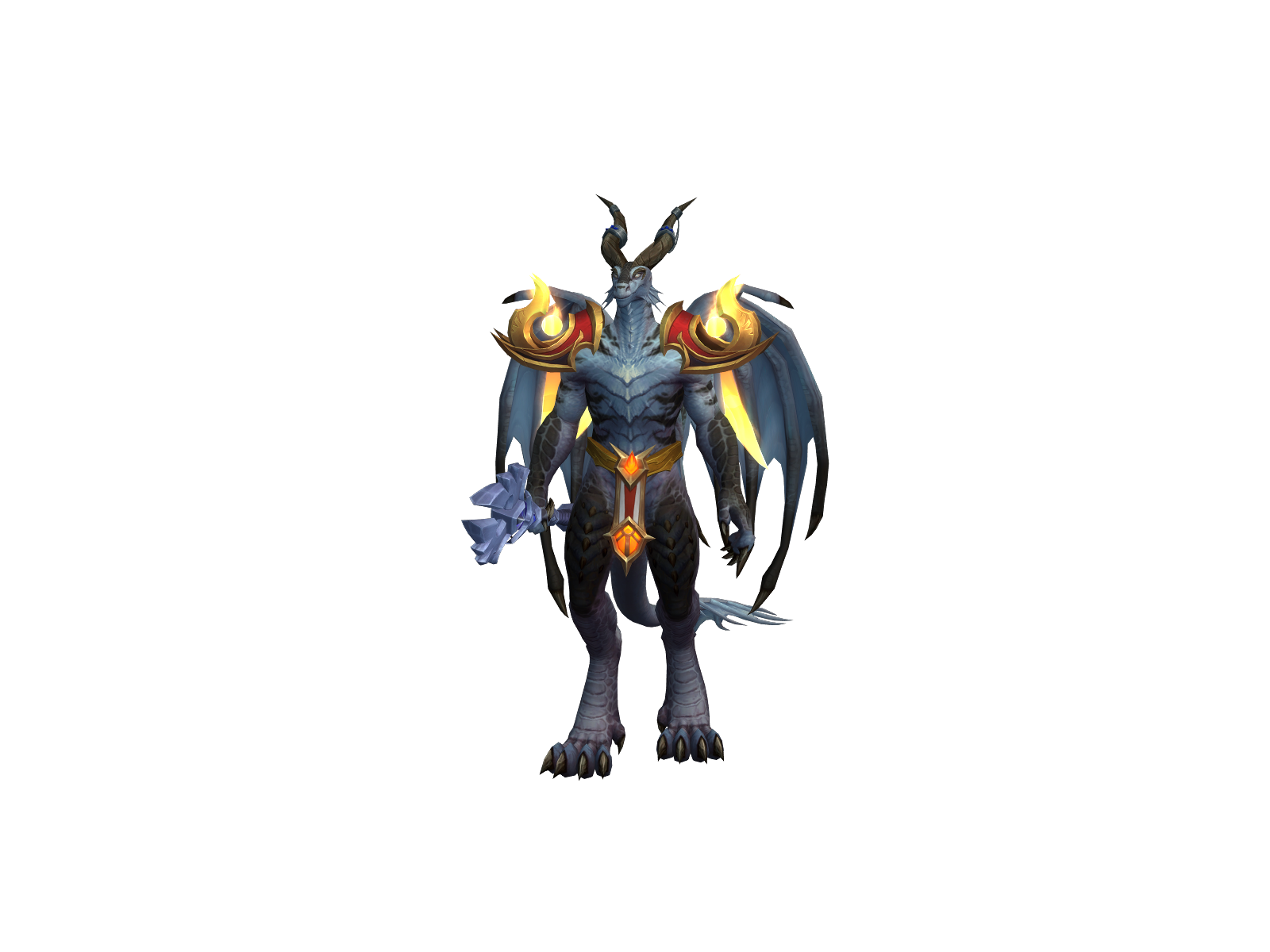 Evokdeznuts 3D character render