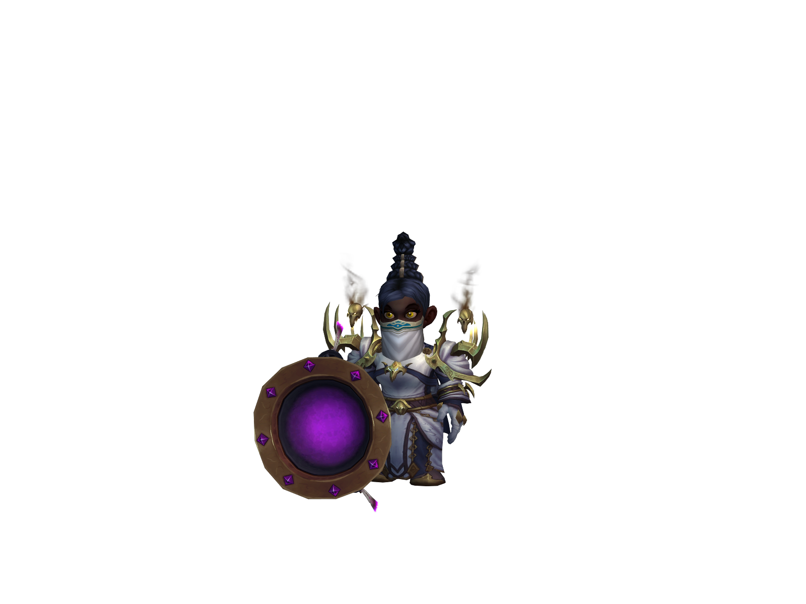 Robinophelia 3D character render