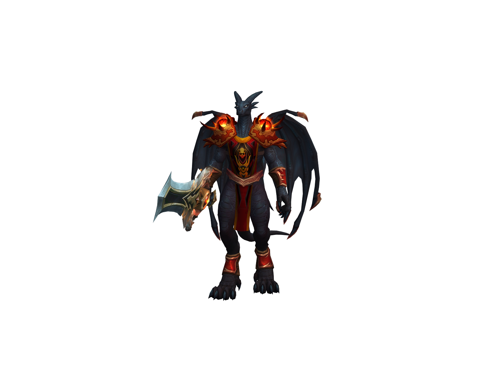 Trîstân 3D character render