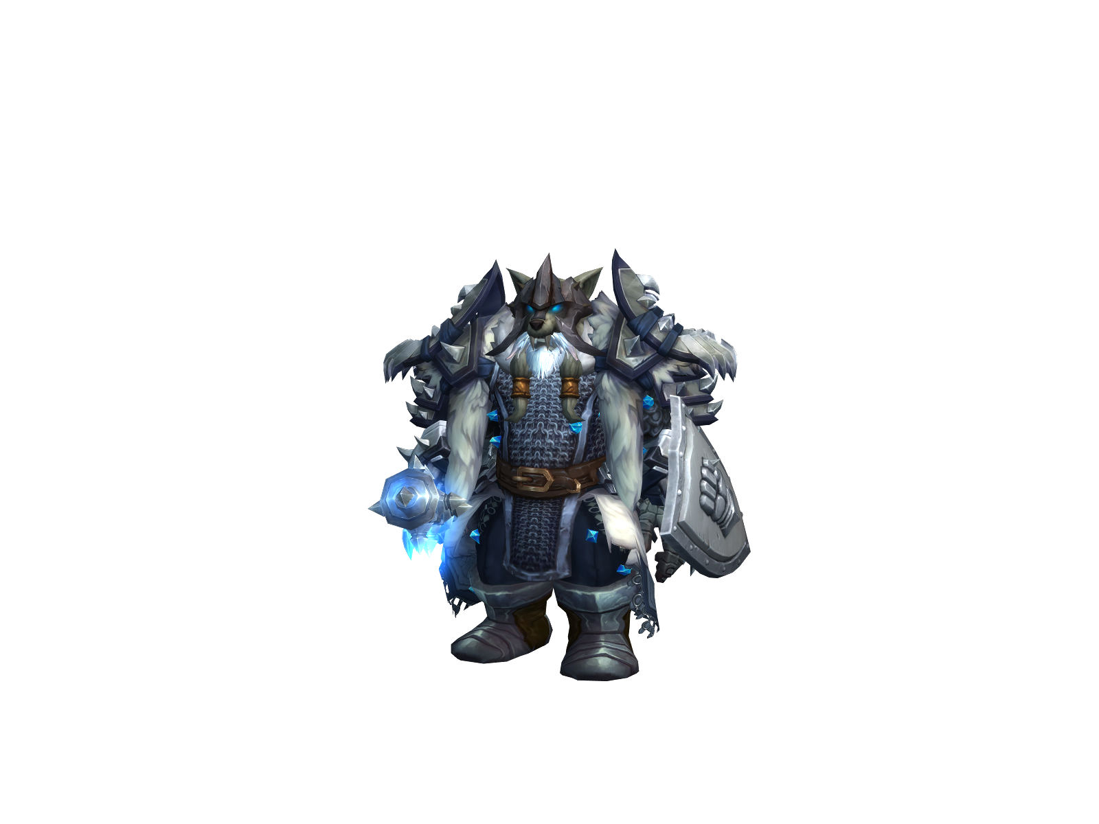 Rugdus 3D character render