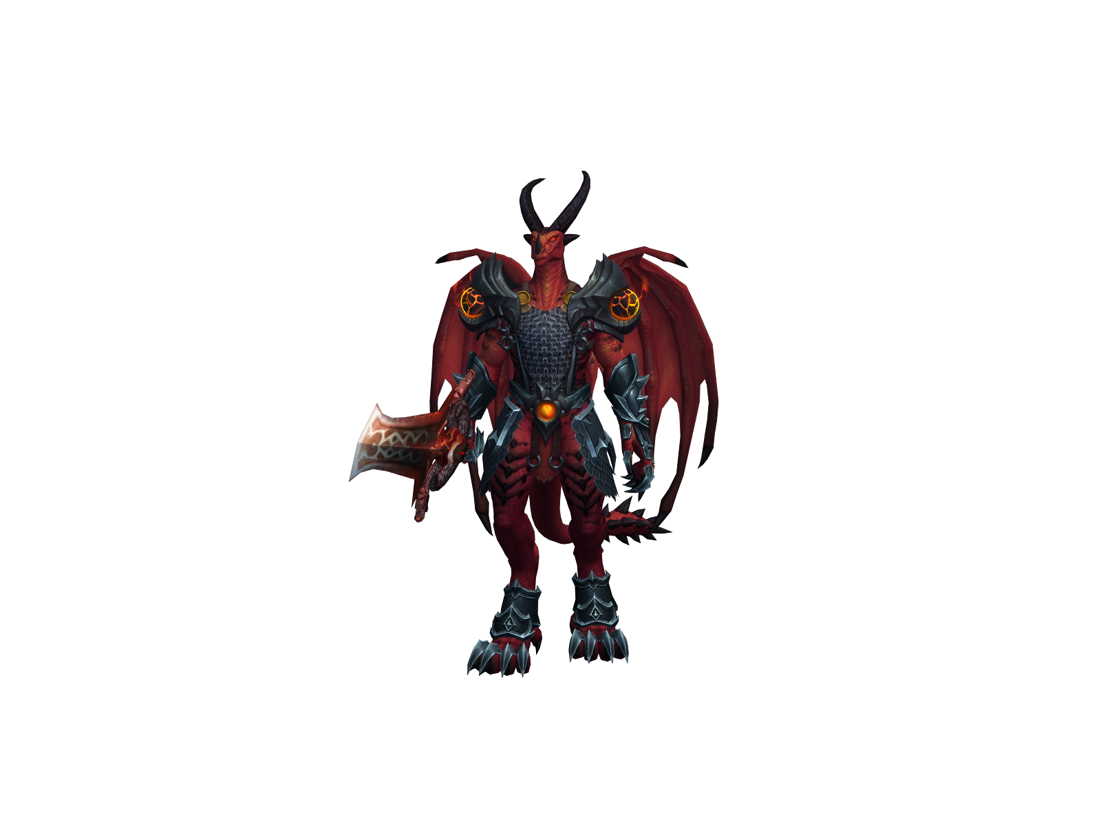 Zaldraga 3D character render