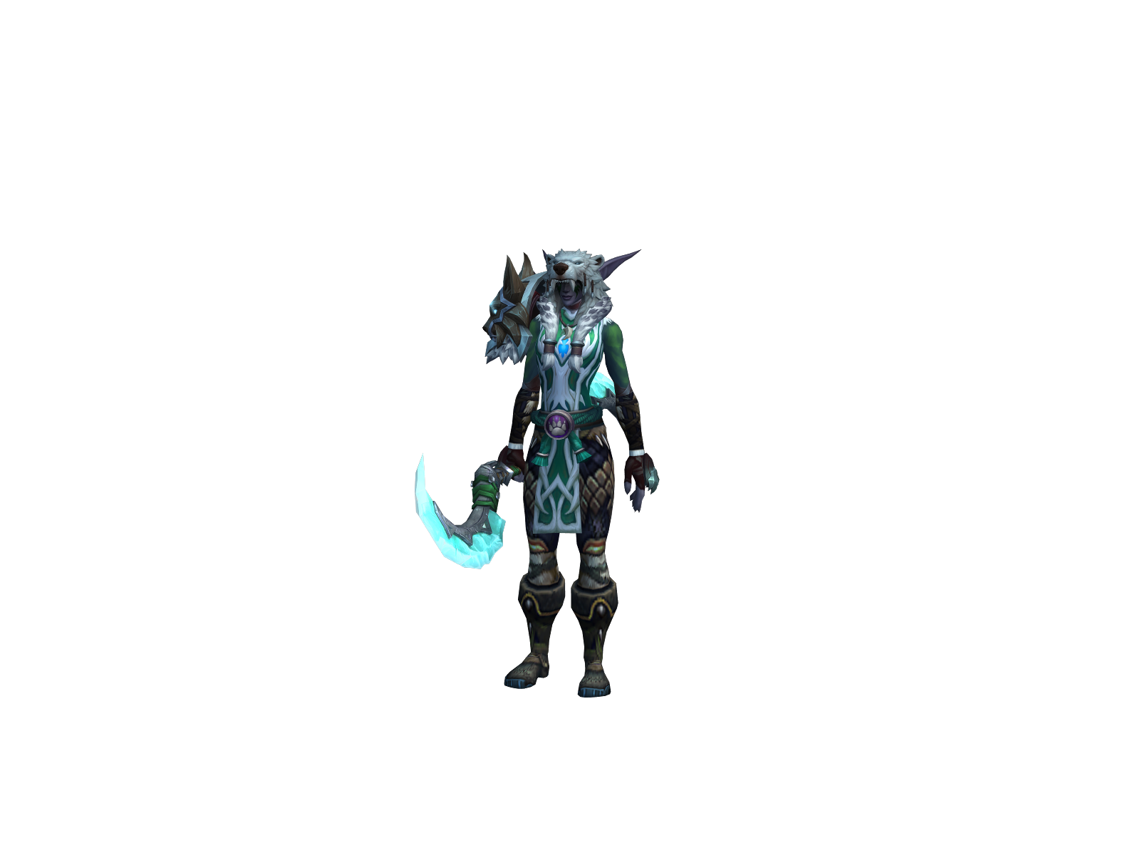 Grimmjäw 3D character render