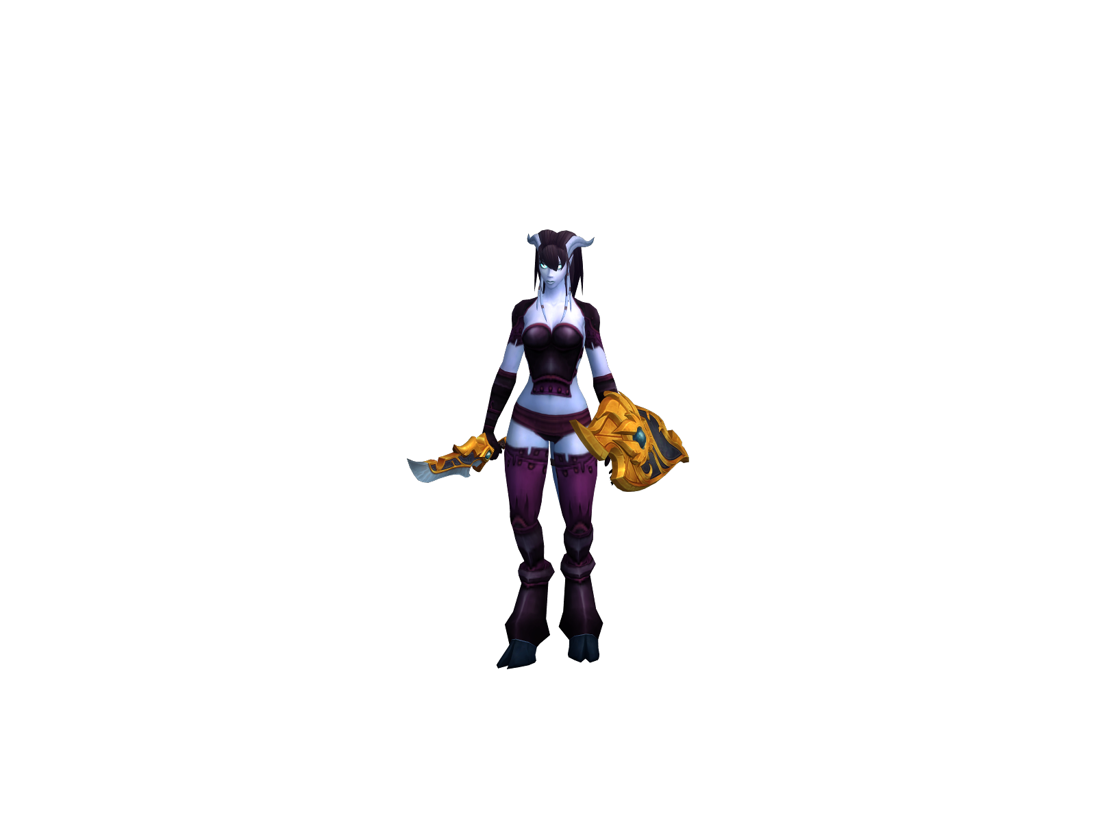Vaelium 3D character render