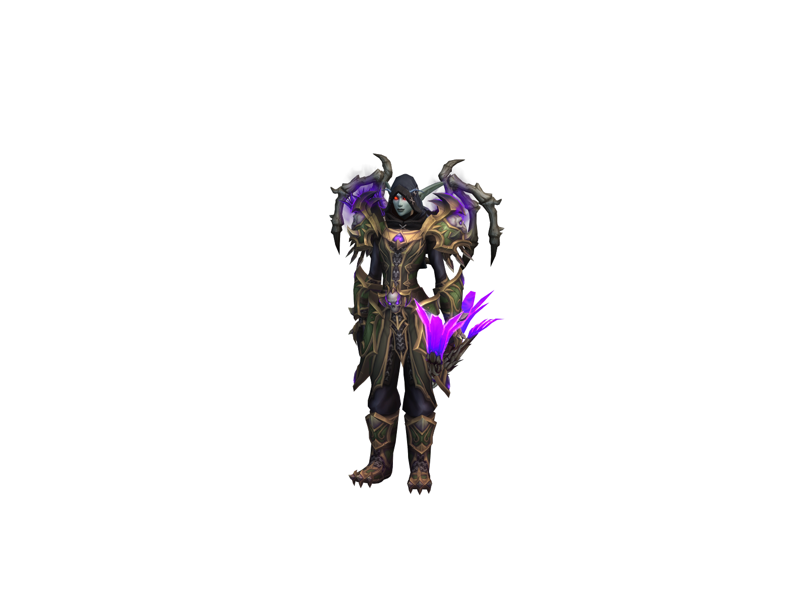 Failcher 3D character render