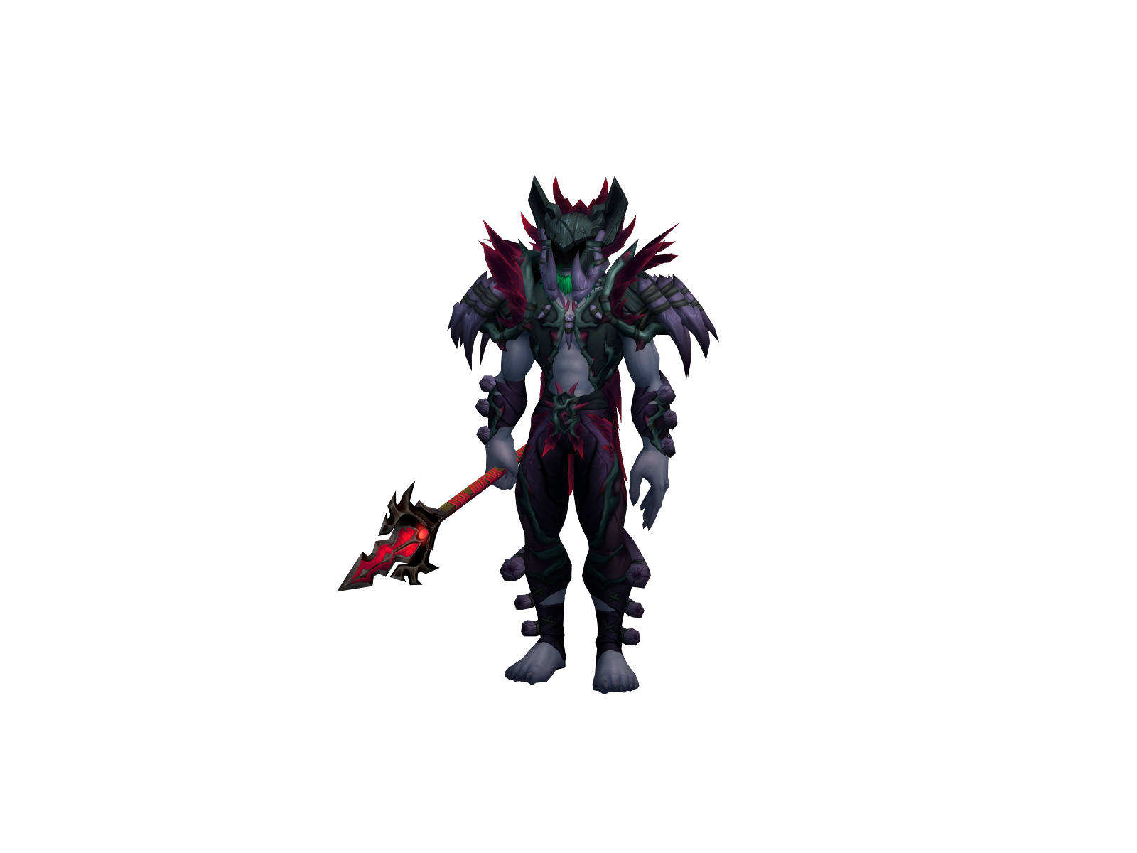 Oclit 3D character render