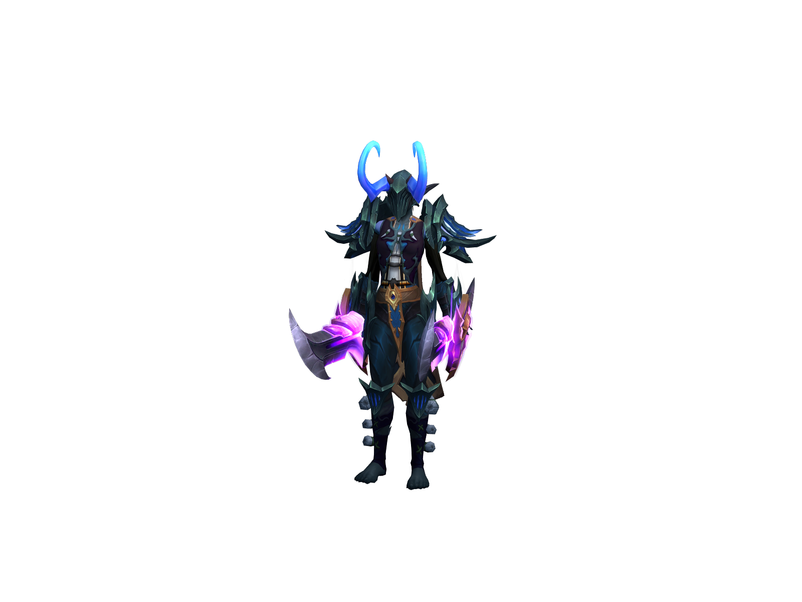 Sevén 3D character render