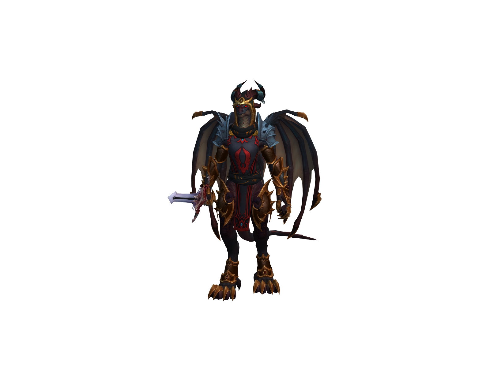 Hellkitë 3D character render