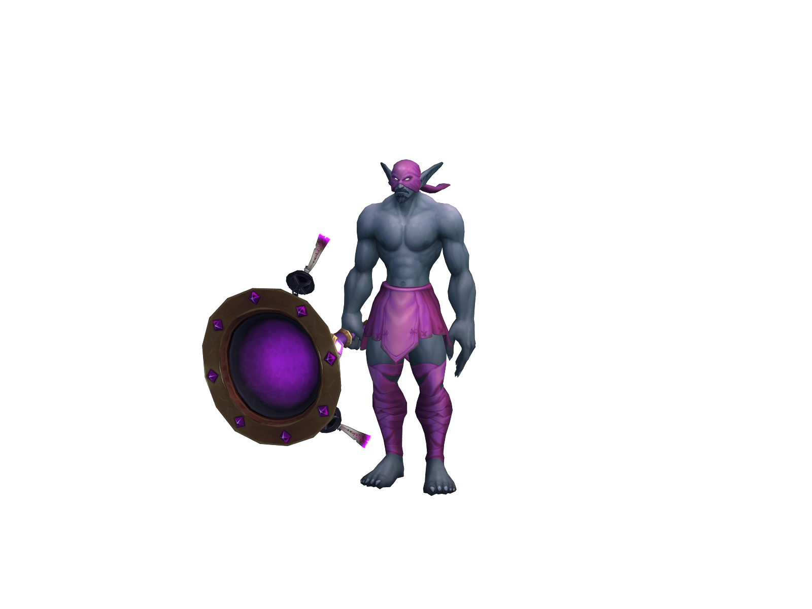 Bonecatslim 3D character render
