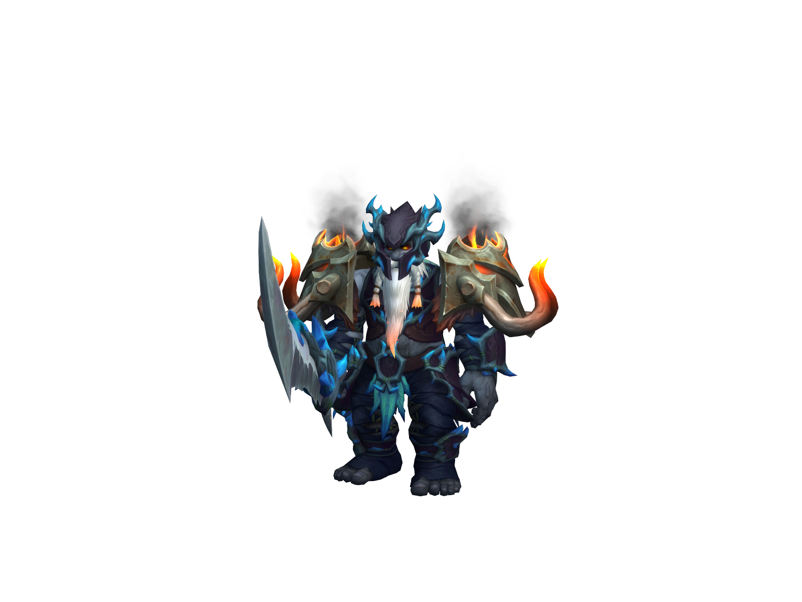 Oldneighbor 3D character render
