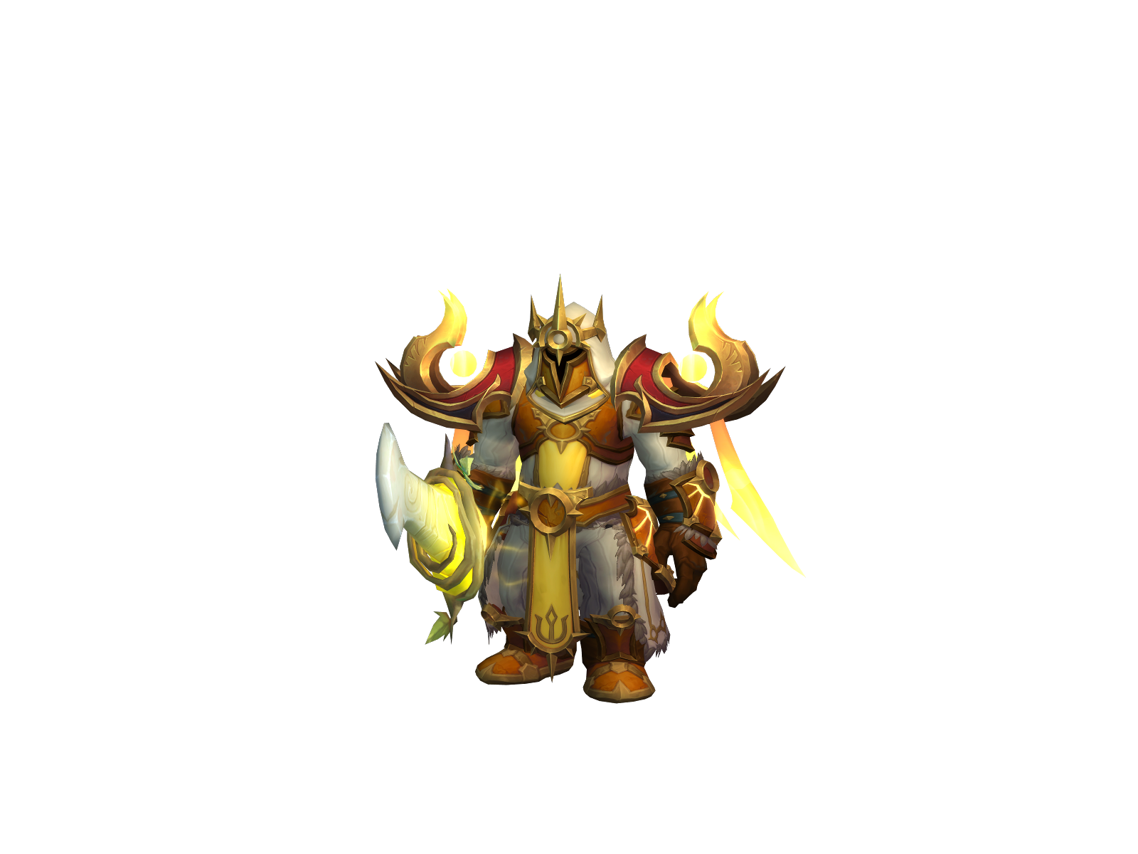 Runes 3D character render