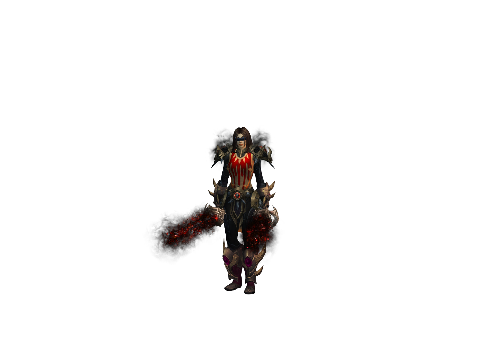 Aydån 3D character render