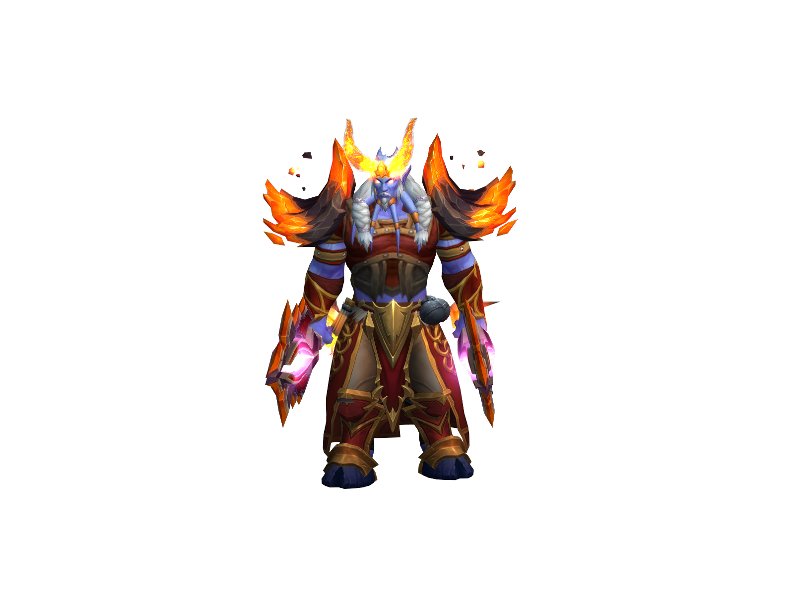 Shampaíne 3D character render