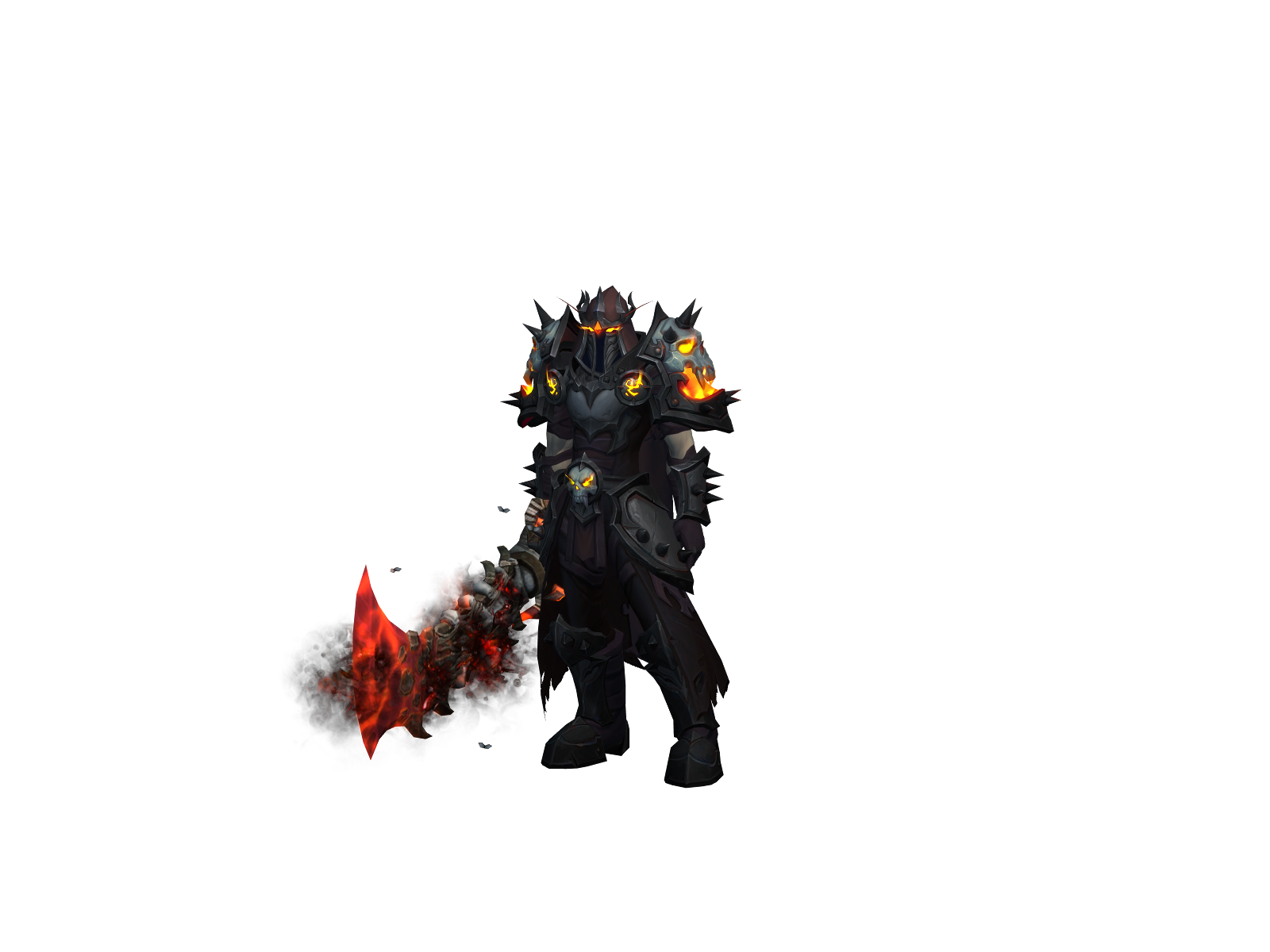 Zaret 3D character render