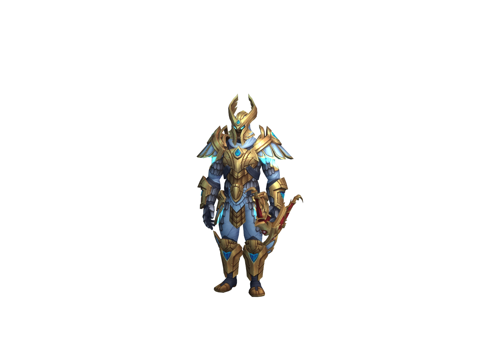 Jumpyshot 3D character render