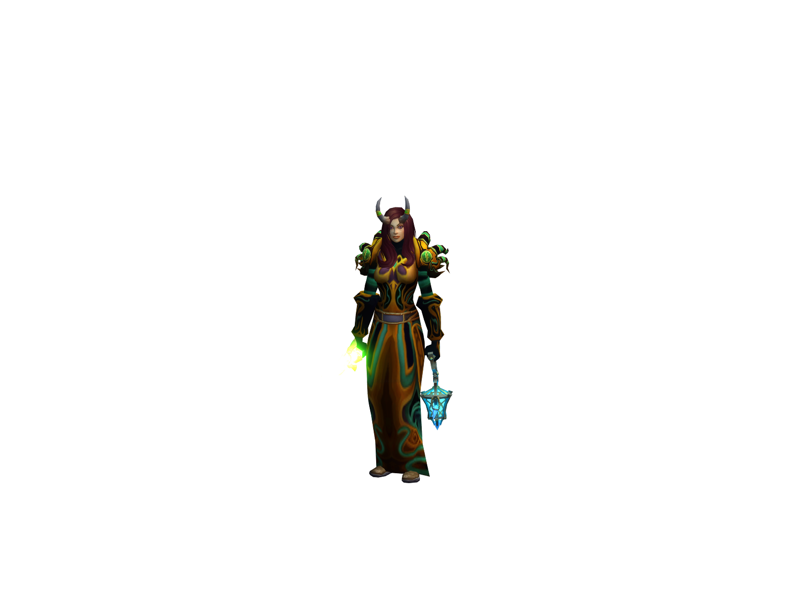 Fvefootasian character render