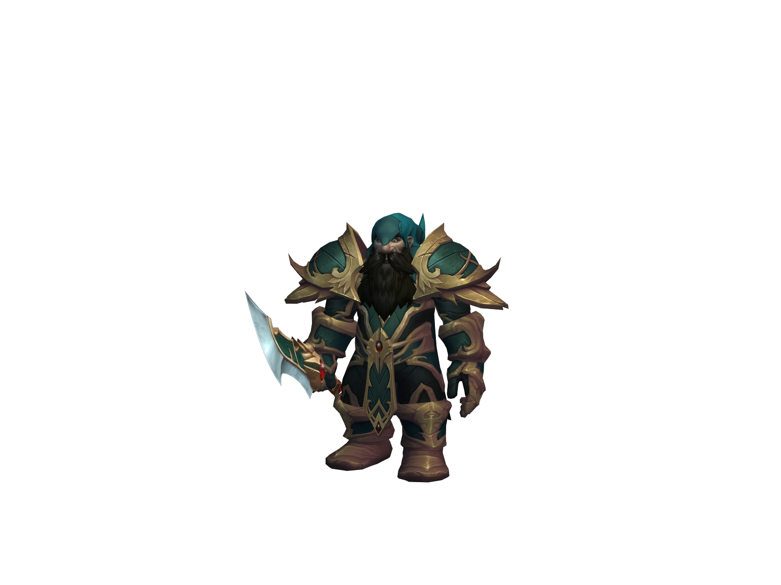Bigwog 3D character render