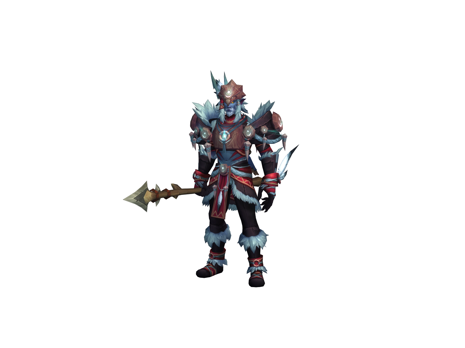 Izarke 3D character render