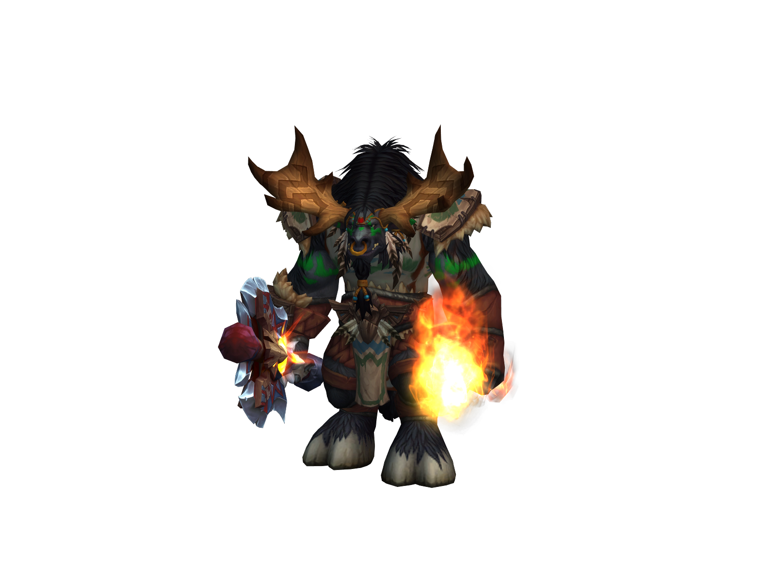 Stormbull 3D character render