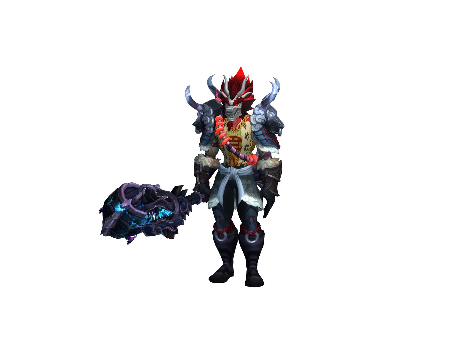 Ltaker 3D character render
