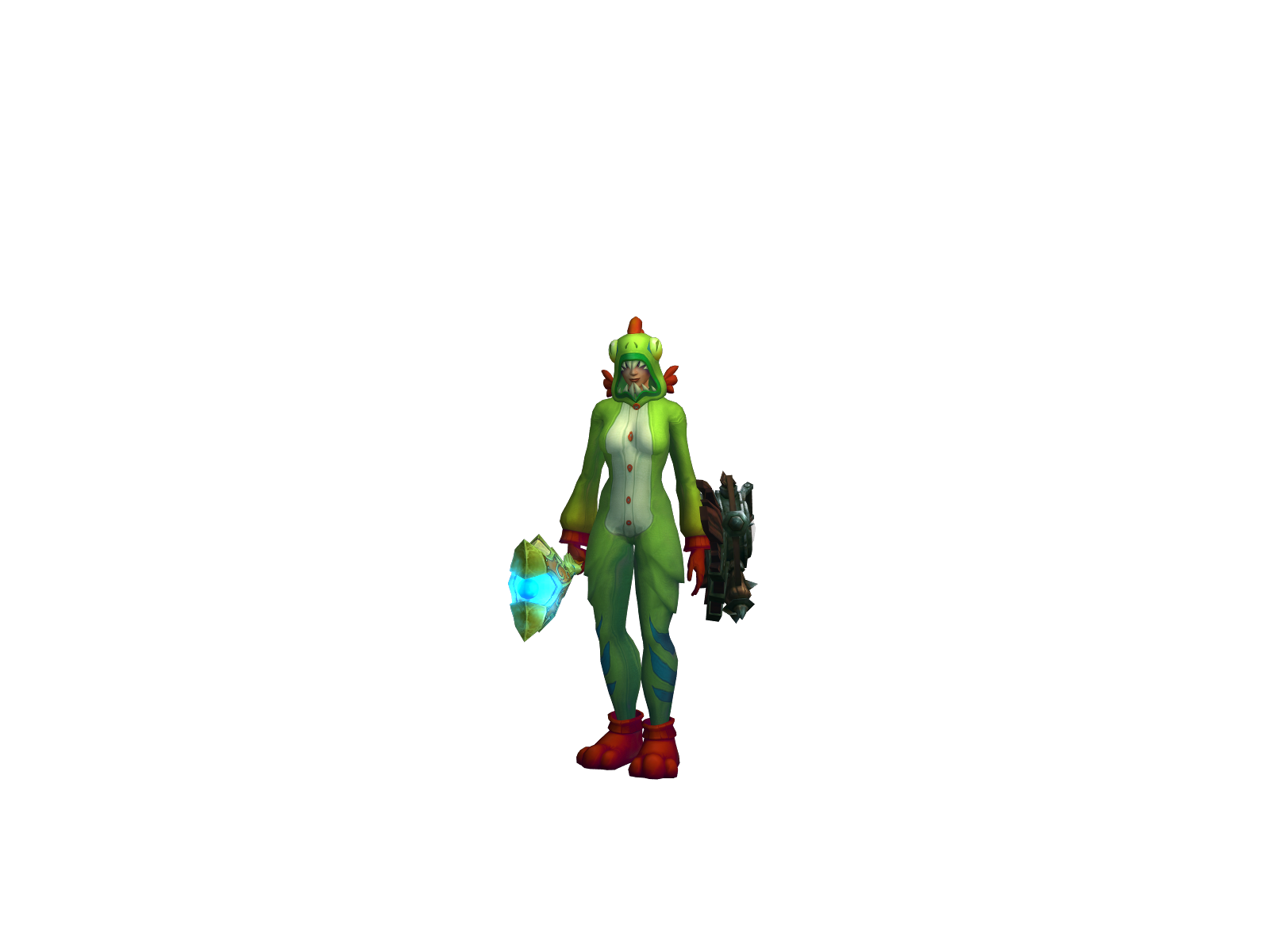 Reallyrotten 3D character render