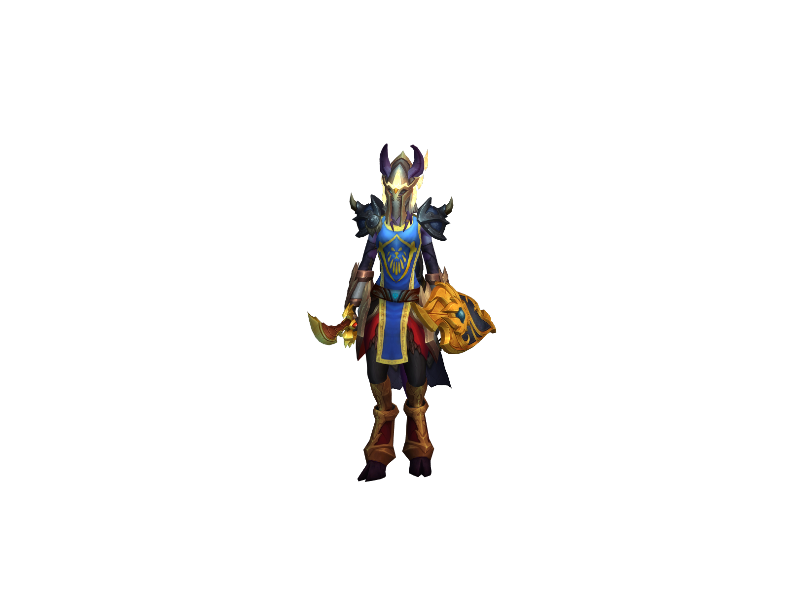 Voidweller 3D character render