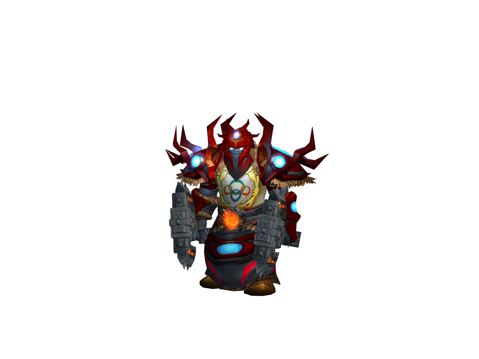 Darkeeper 3D character render