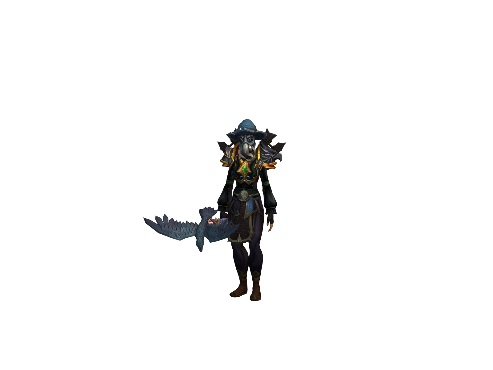 Raiszard 3D character render