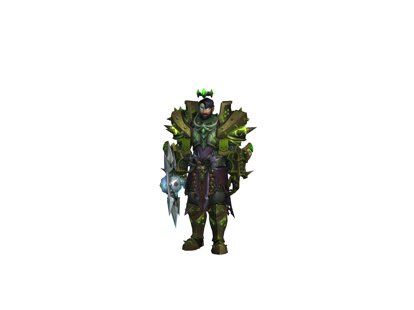 Kuroii 3D character render