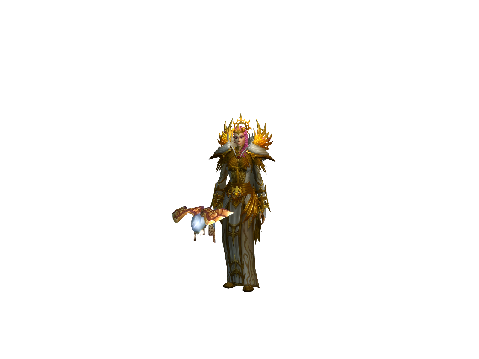 Cleotra 3D character render