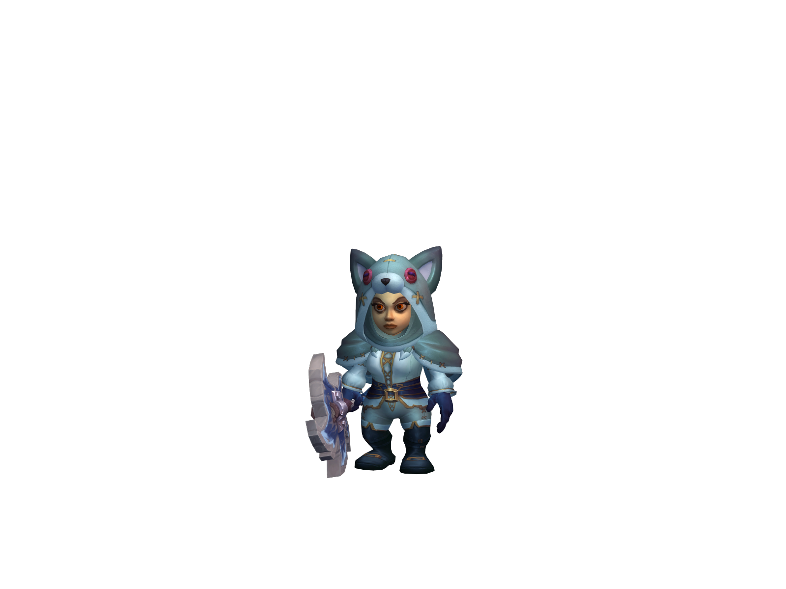 Bobbeh 3D character render