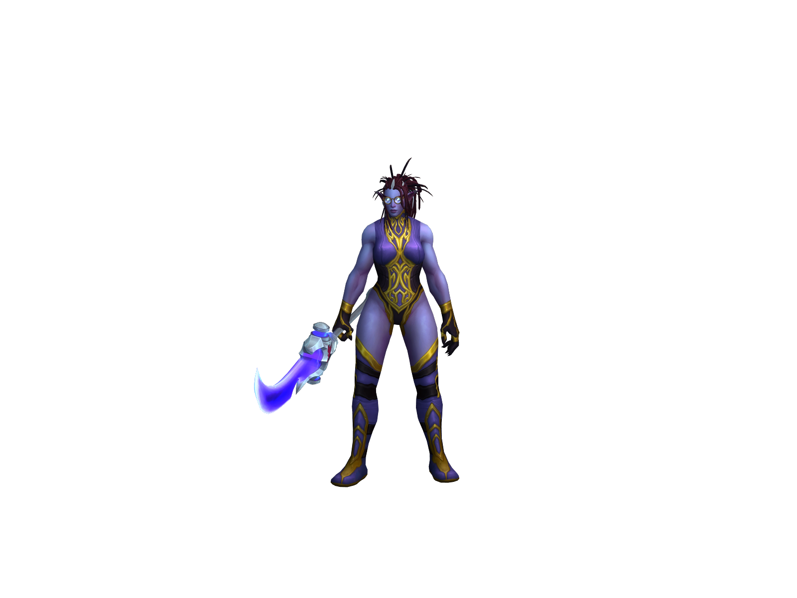 Houinkyoma 3D character render
