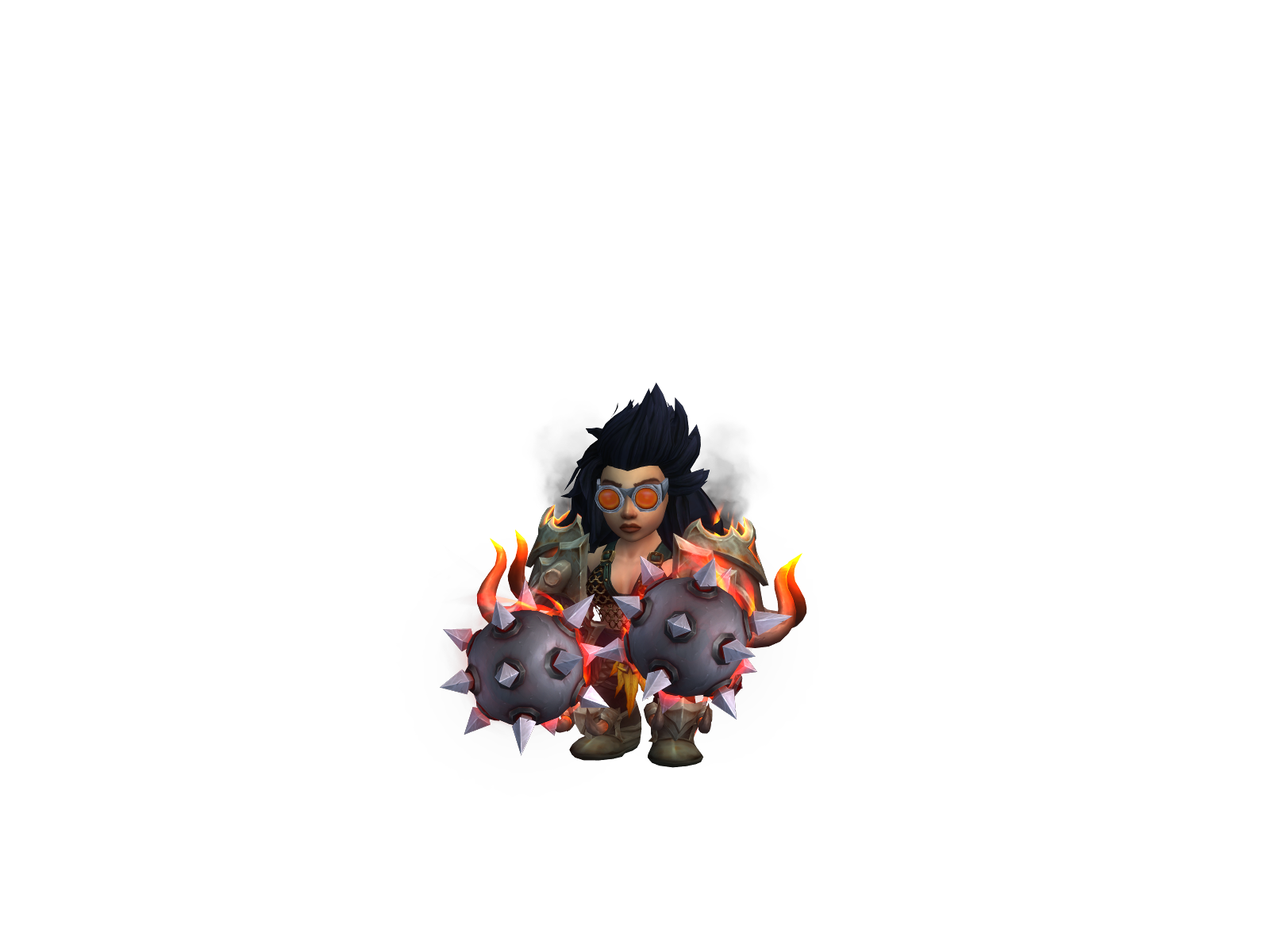 Crackhaus 3D character render