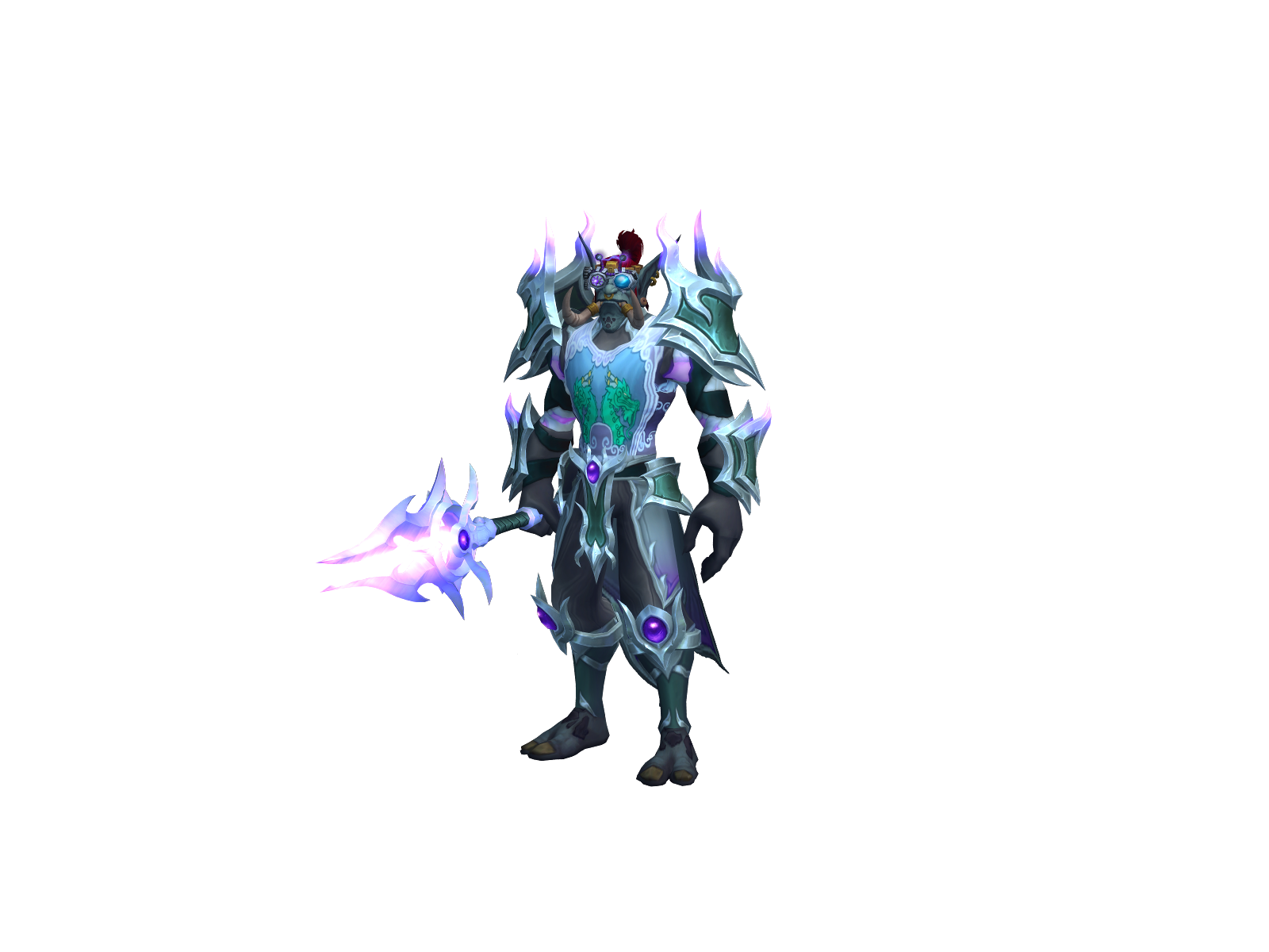 Sawstus 3D character render