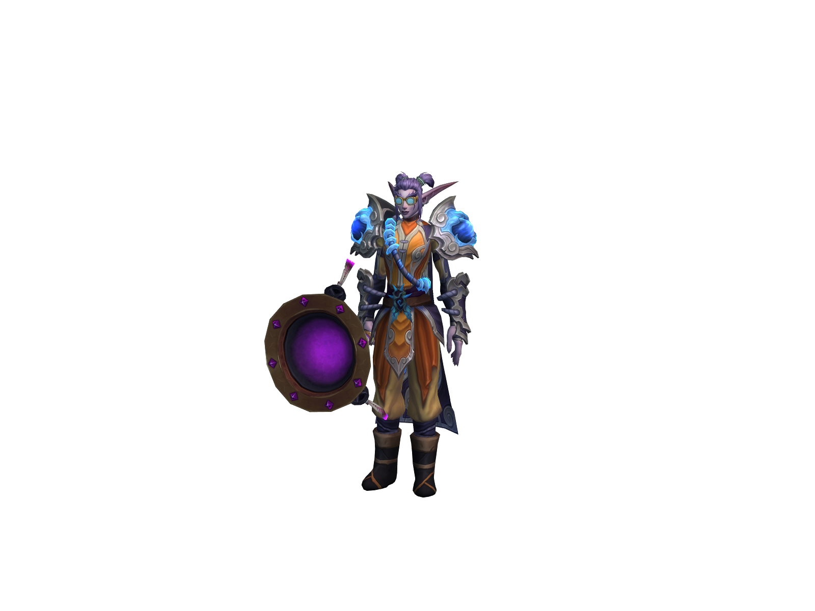 Tanyk 3D character render