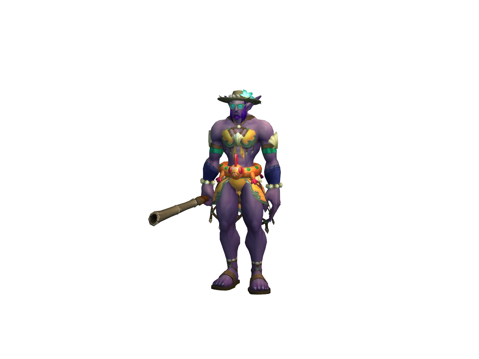 Flýnn 3D character render