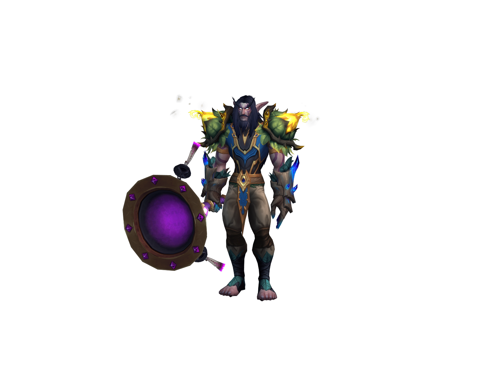 Darwín 3D character render