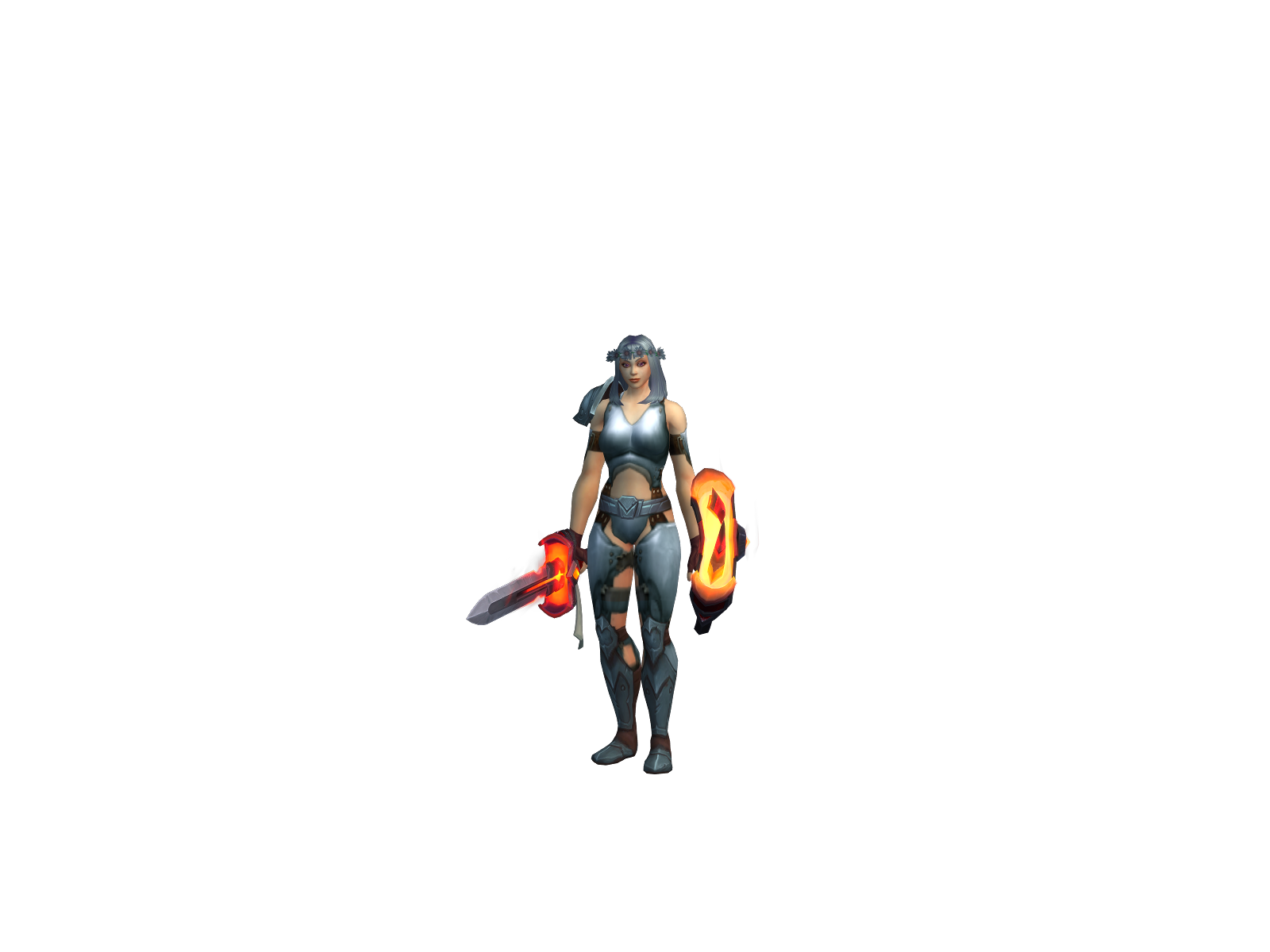 Catbench 3D character render