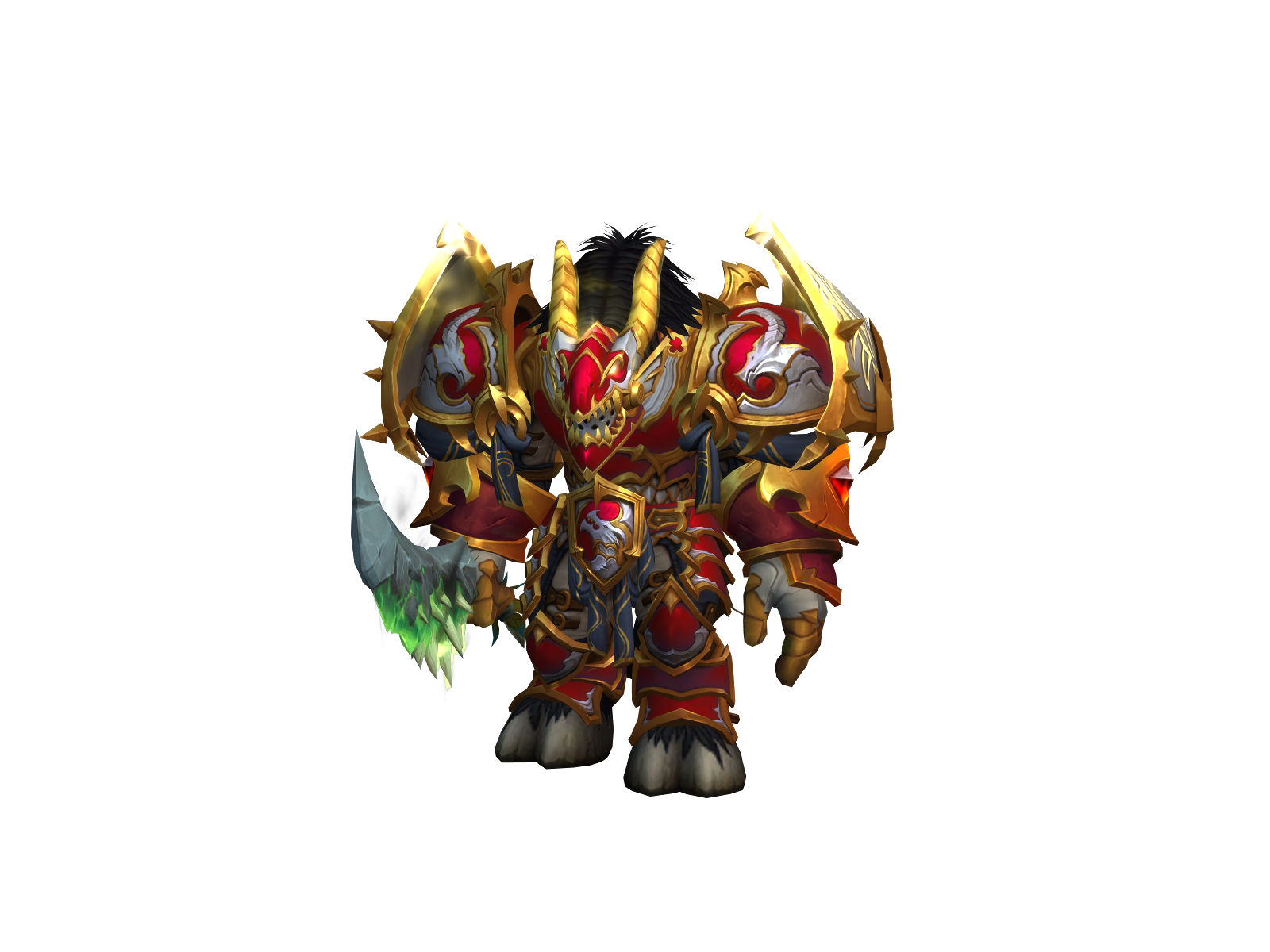 Trohgdor 3D character render