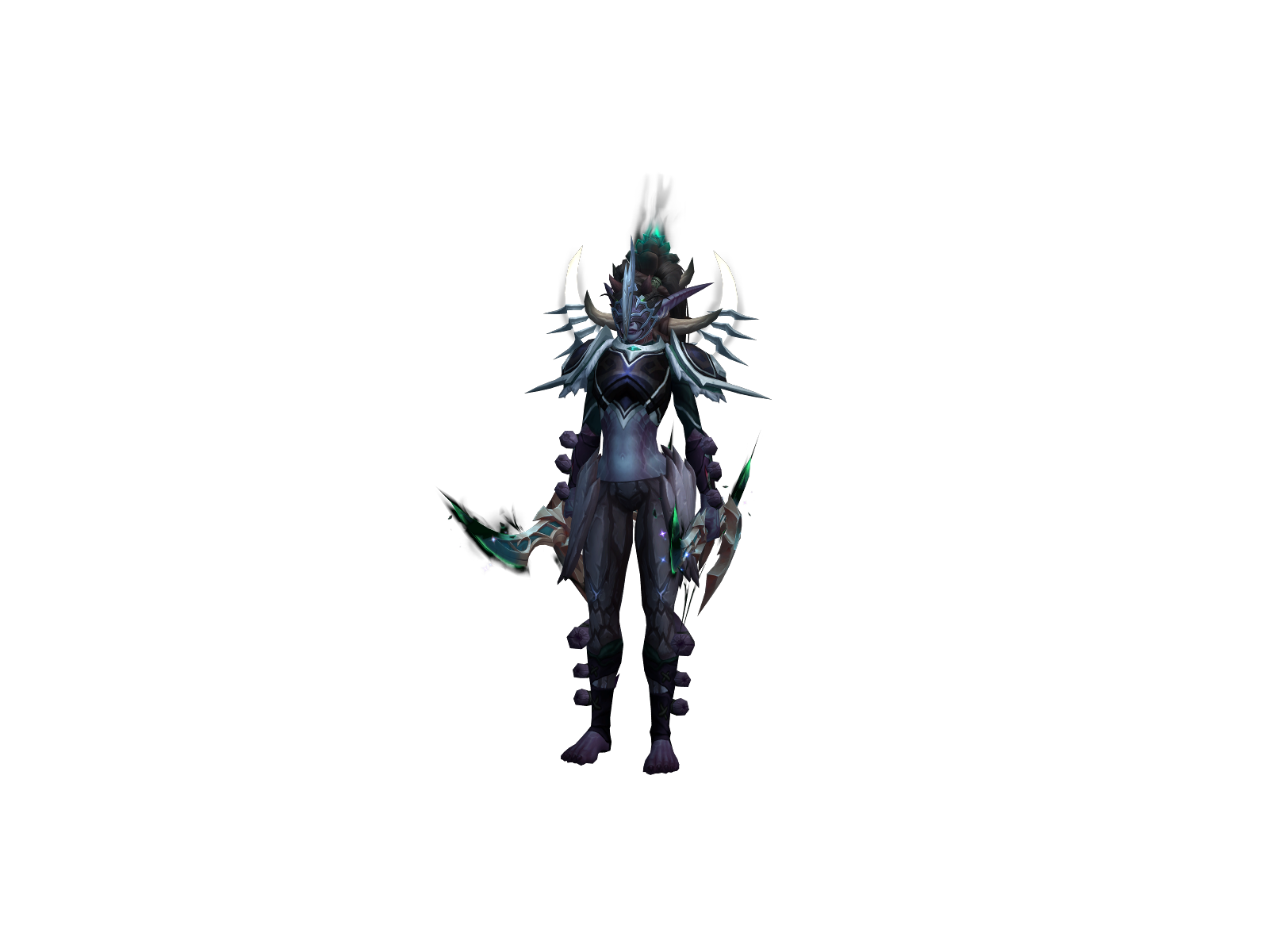 Illidanswife 3D character render