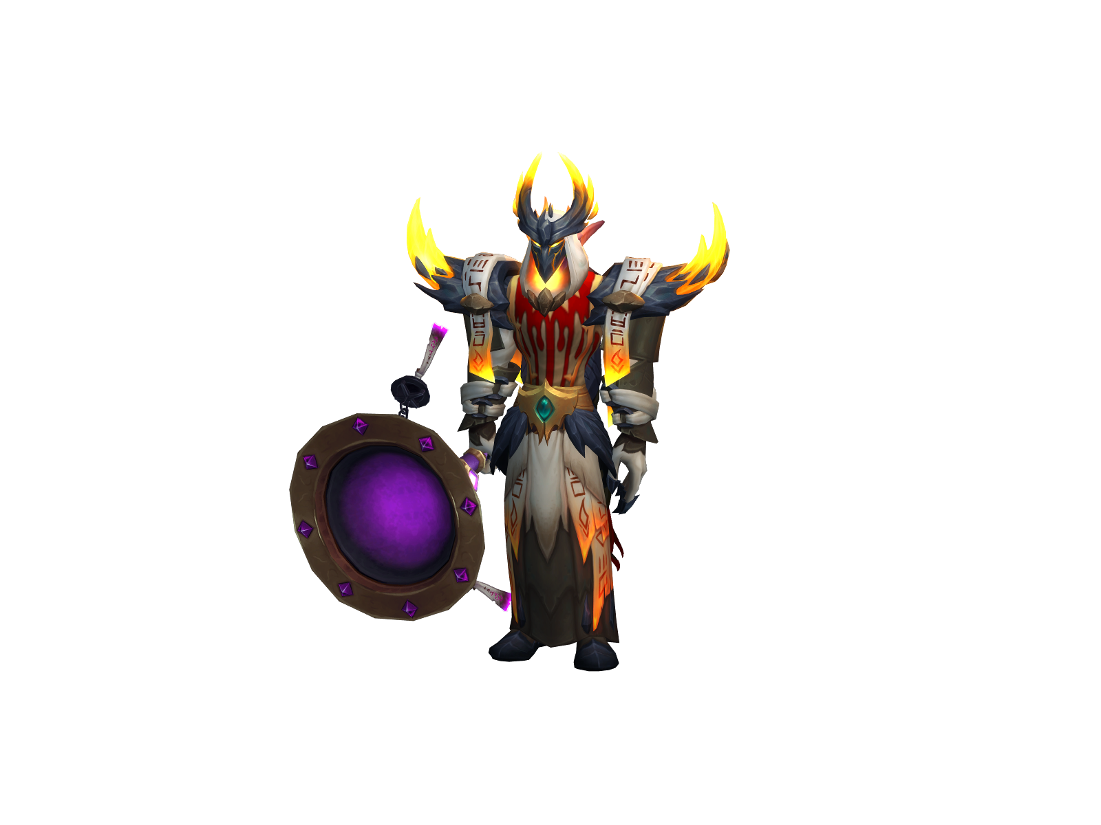 Crazydevil 3D character render