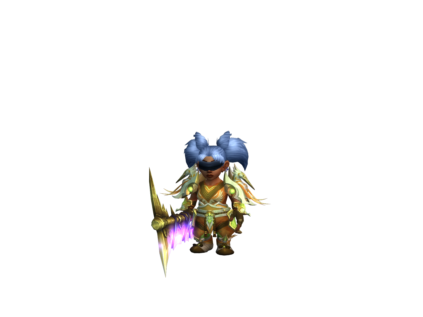 Exyfu 3D character render
