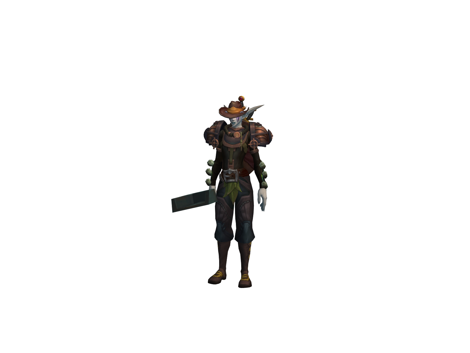 Snozbeary 3D character render