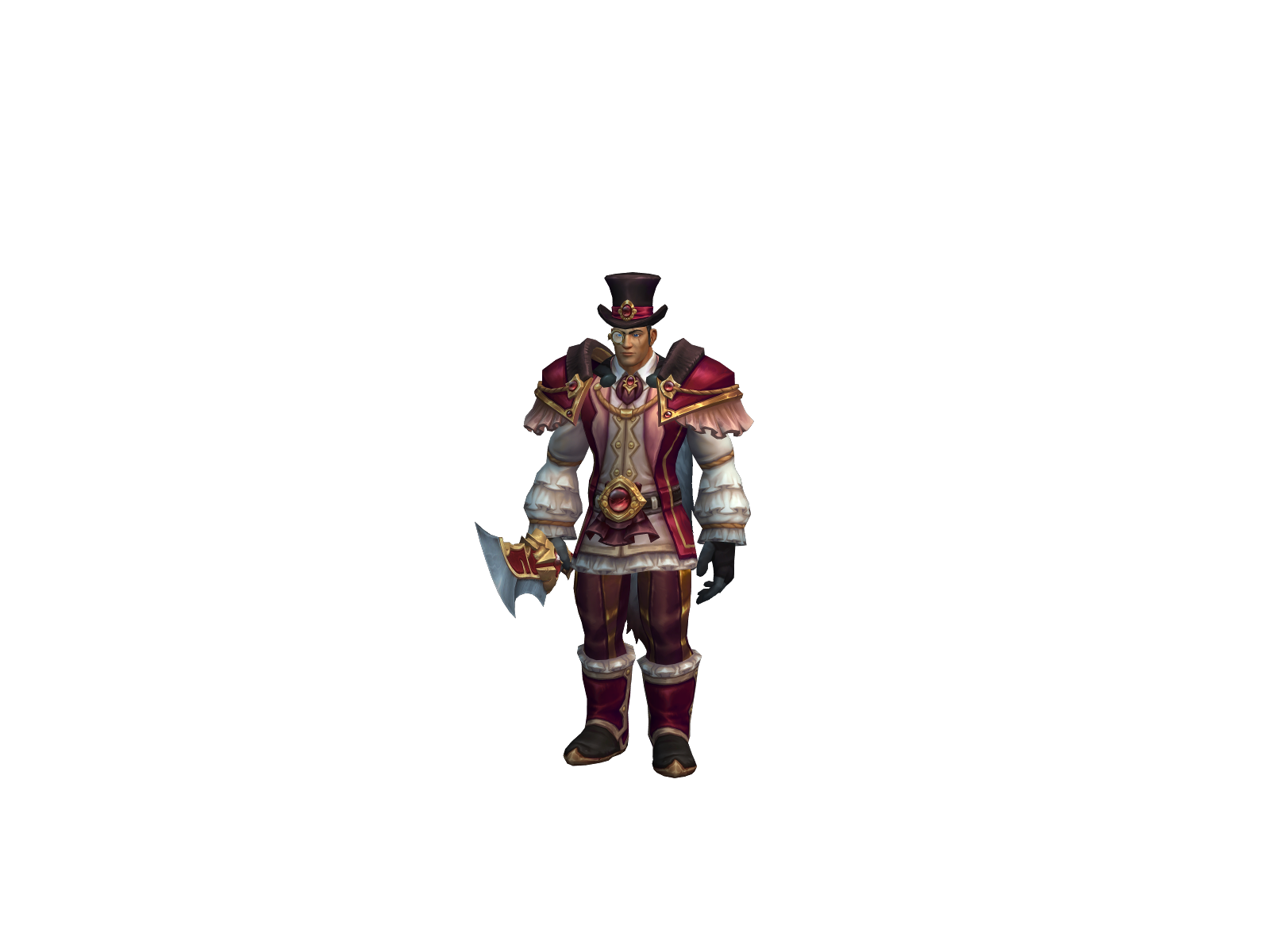 Linkedd 3D character render