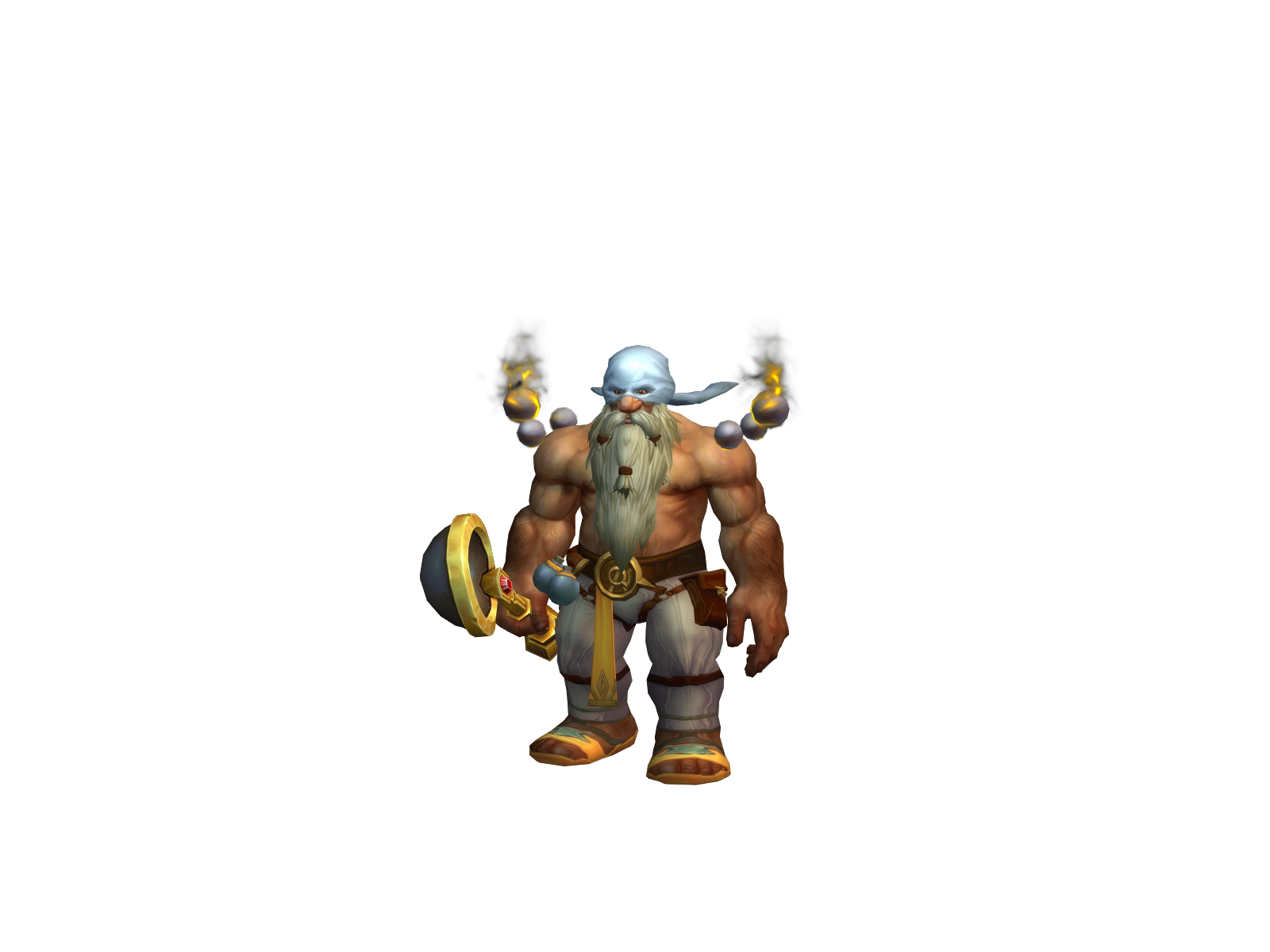 Mhobo 3D character render