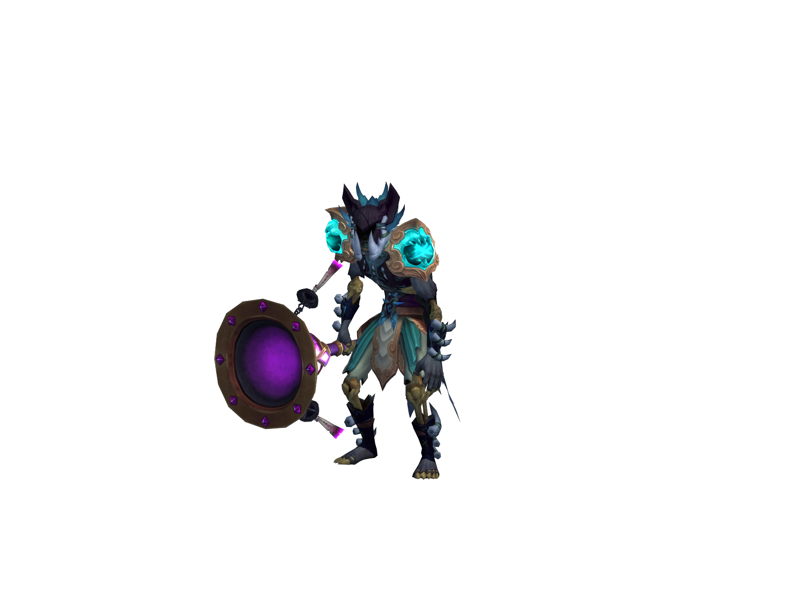 Taekaya 3D character render
