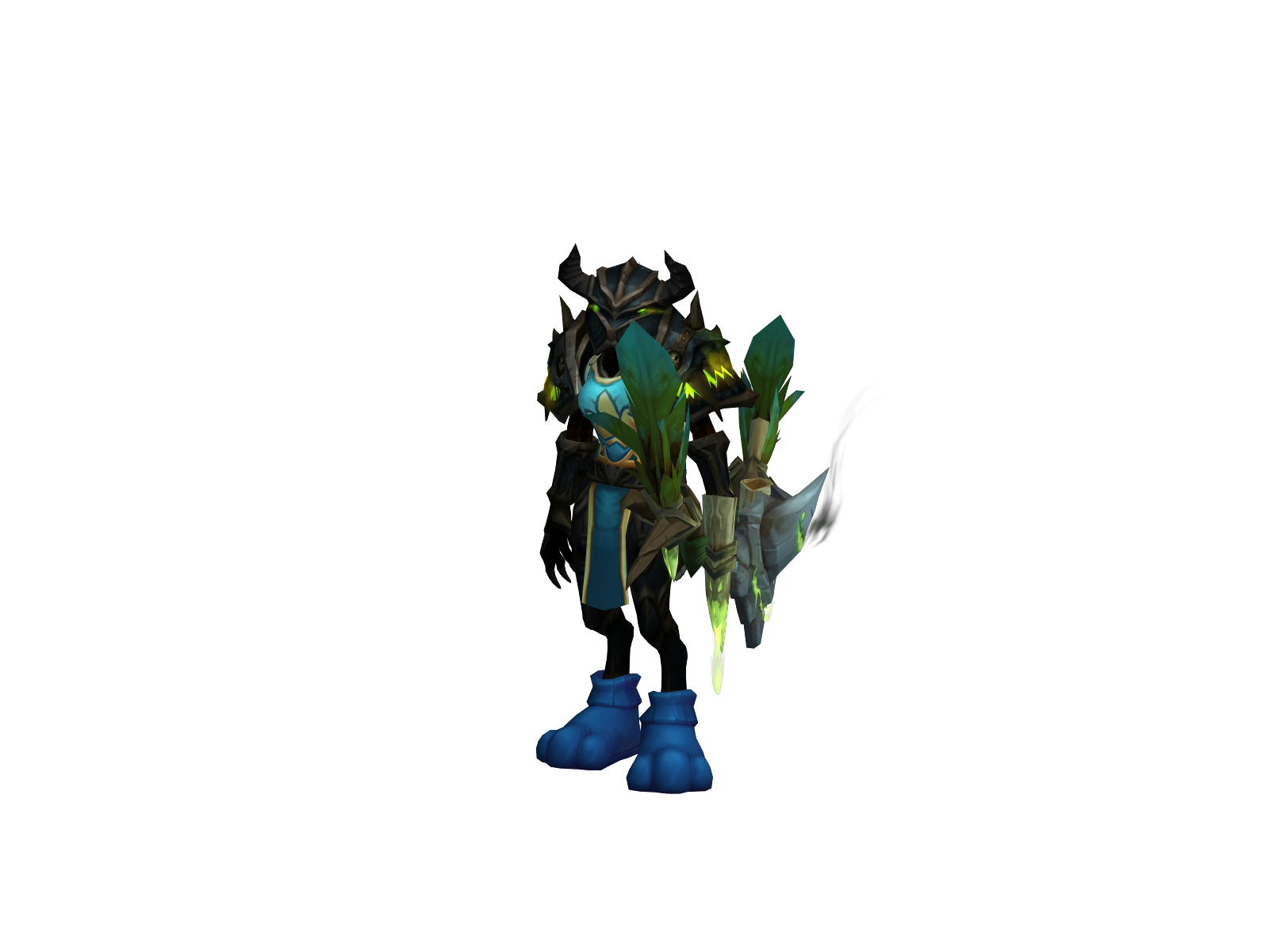 Cruìt 3D character render