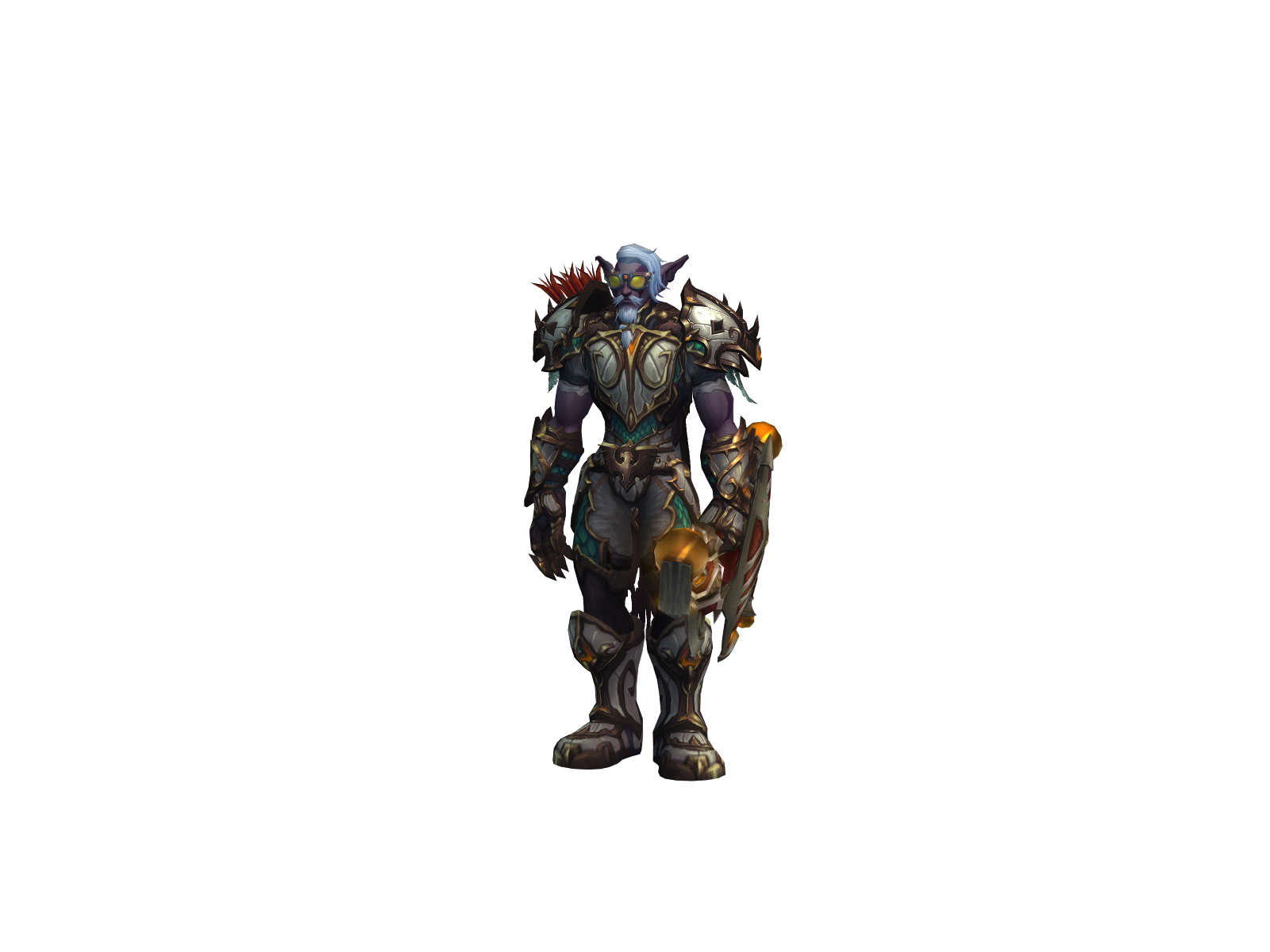 Headshut 3D character render