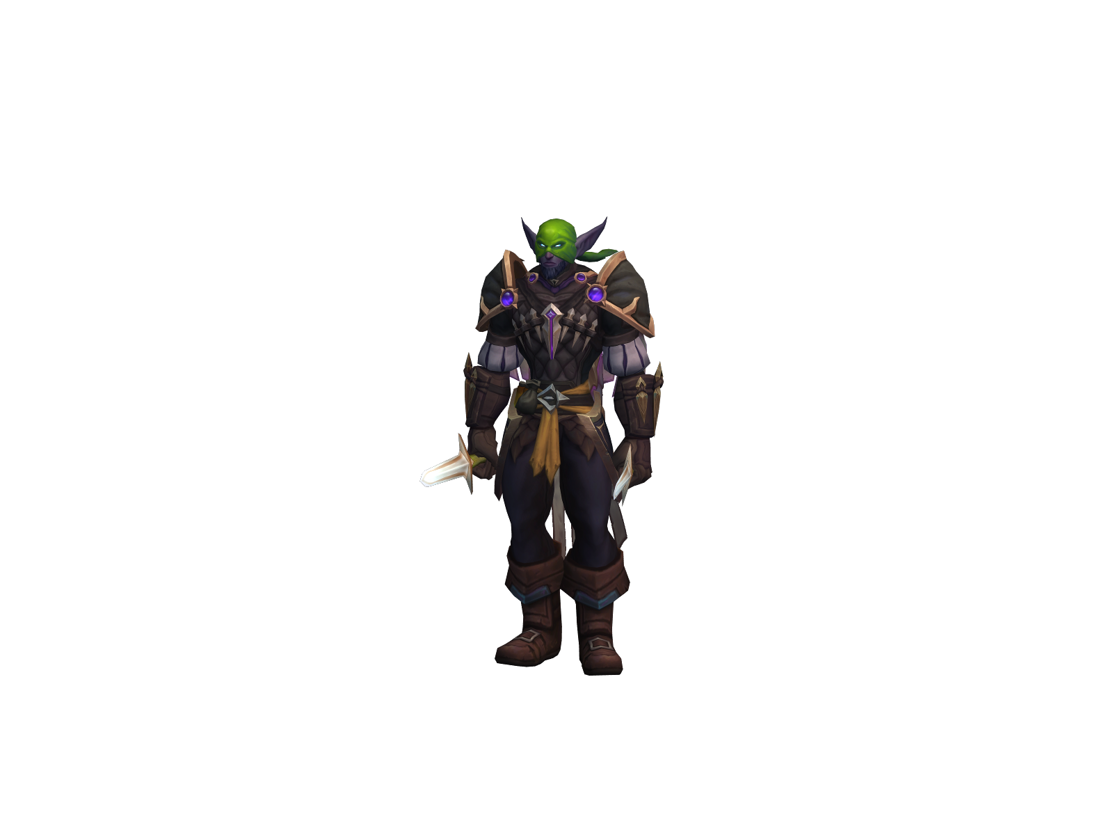 Loukey 3D character render