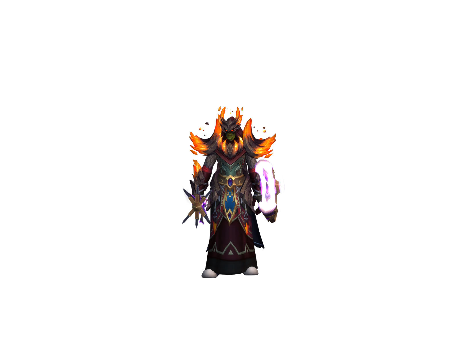 Peeorc 3D character render